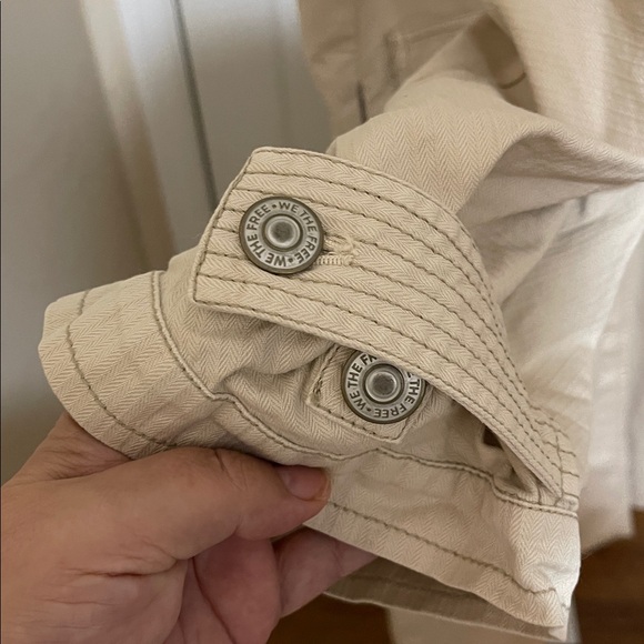 Free People We the Free Perry washed trench coat in oak - Picture 7 of 9